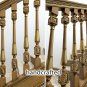 Decorative wood stair balusters designs - Stair parts (10 pc.)