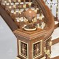 Decorative Globe Carved Newel Post Cap (Set of 10)