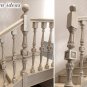 Decorative Globe Carved Newel Post Cap (Set of 10)