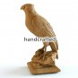 Wooden decorative newel post cap Hawk, wood carving statue Hawk, finial bird