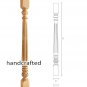 Unique wood stair balusters for sale - Stair parts (10 pc.)