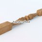 Ornamental Newel Design Newel posts stair (Set of 2) hand carved wood