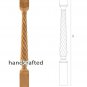 Custom Made Wood Newel Posts for sale (Set of 2) hand carved wood
