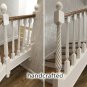 Custom Made Wood Newel Posts for sale (Set of 2) hand carved wood