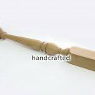 Wood Carving Wooden Banister Post Design Newel Posts (Set of 2) hand carved wood