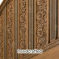 Victorian stair balusters designs - Stair parts (10 pc.)