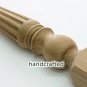 Custom Made Hardwood Newel Post - Wooden Stair Parts (Set of 2)
