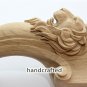 Table legs Lion head and paw (SET OF 4), unfinished wood carving from oak