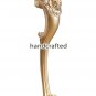 Table legs Lion head and paw (SET OF 4), unfinished wood carving from oak