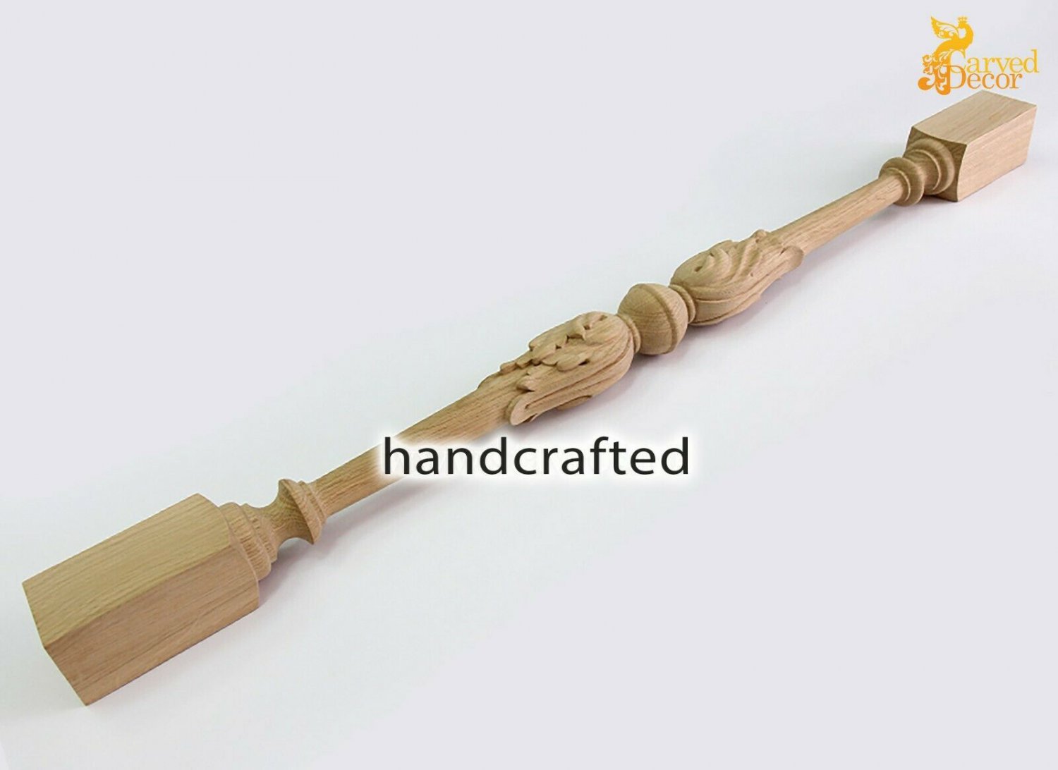 Victorian oak balusters designs - Stair parts (10 pc.)