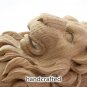 SET OF 4 Wooden coffee table legs, carved feets - Lion head and paw