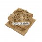 SET OF 10 Decorative Newel Post Cap carved wood for staircase, Newel finial