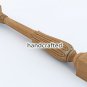 Victorian wood stair newel post for staircase - Wooden stair parts (Set of 2)