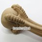 SET OF 4 carved wooden coffee Table Legs - Eagle Foot