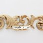 Wood carving molding (393 inches). Decorative wall trim moulding from oak