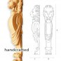 Hand carved Stair Newel Post for interior (Set of 2) hand carved wood