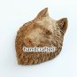 SET OF 10 Wolf head hand carved wood, wood carving mask wolf, decorative animal