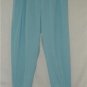 New NWT JK Light Blue Stretch Capri Cropped Pants sz 18 20