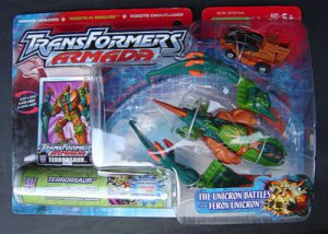 transformers armada terrorsaur moc rare