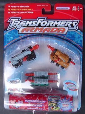 Transformers armada minicon land military team mosc New