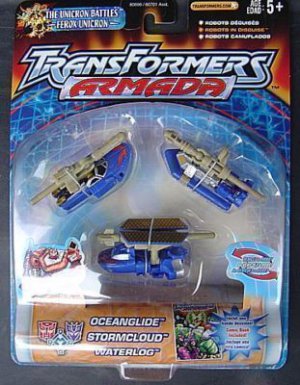 Transformers armada minicon blue sea team mosc New