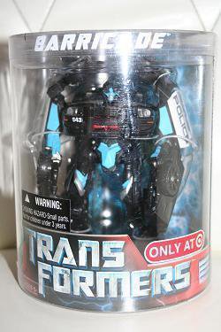 Transformers Movie Deluxe target barricade moc rare