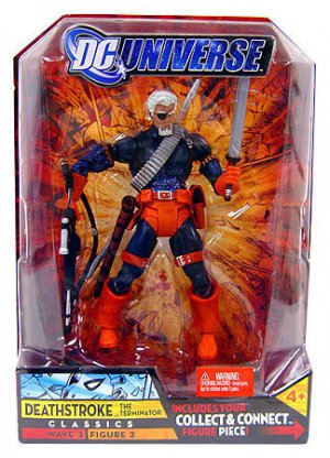 DC UNIVERSE CLASSICS UNMASKED DEATHSTROKE VARIANT MOC