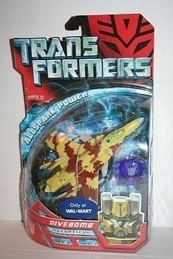 transformers walmart movie divebomb  moc rare