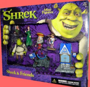 McFarlane Shrek and Friends Set 2001 Shrek mib fiona