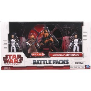 STAR WARS CLONE AMBUSH AT ABREGADO TARGET EXCLUSIVE mib