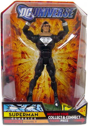 DC UNIVERSE CLASSICS Wave 6 Superman (Black Suit) MOC