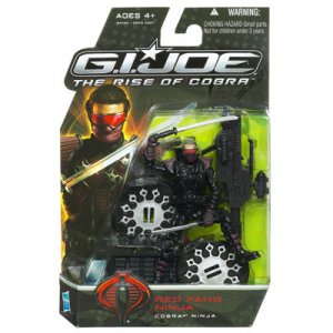 GI Joe Rise of Cobra ROC MOC red fang ninja Trooper