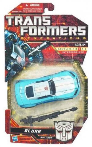 Transformers generations Deluxe Class blurr mosc NEW