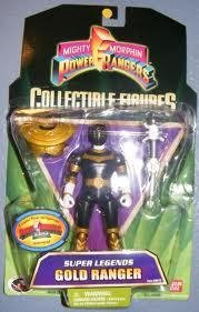 Power Rangers Super Legends - Gold Ranger (Black) MOC NEW