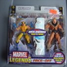 MARVEL LEGENDS FACE-OFF SERIES WOLVERINE vs SABERTOOTH