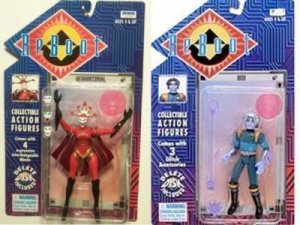 Reboot Action Figure - hexidecimal & BOB moc rare