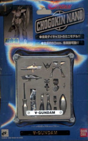 Bandai Chogokin Nano "Turn A" Gundam Metal Kit NEW