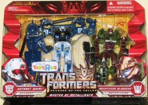 TRANSFORMERS WHIRL vs. BLUDGEON TOYS R US EXCLUSIVE