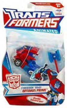 transformers animated cybertron optimus prime mib rare
