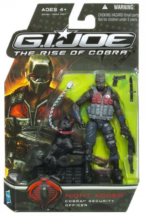 GI Joe Rise of Cobra ROC MOC NIGHT ADDER Troop Builder