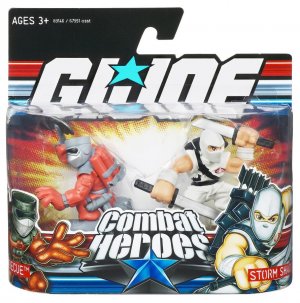GI Joe Combat heroes Wave 3 storm shadow Barbecue  moc