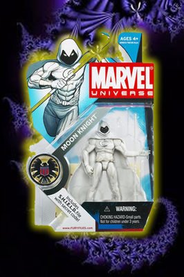 Marvel Universe MOON KNIGHT series 1 27 moc rare