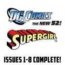 Supergirl #1-8 The New 52 DC Comics All 1st Prints 2011 VF/NM New 52