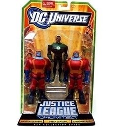 DC Superhero JLA JLU MANHUNTER ROBOTS GREEN LANTERN John Stewart Justice League