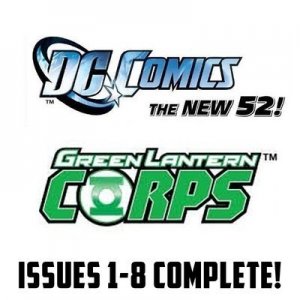 green lantern corps 1-8 New 52 DC Comics All 1st Prints 2011 VF/NM