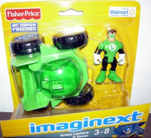 GREEN LANTERN W/ROVER Fisher Price Imaginext DC Super Friends