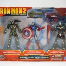 IRON MAN 2 ADVANCED TACTICAL ARMOR Exclusive 3 Pack MIB