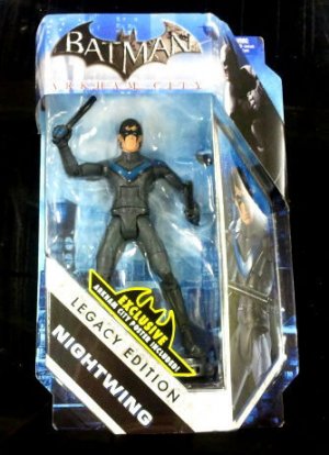BATMAN LEGACY EDITION ARKHAM CITY NIGHTWING 7" ACTION FIGURE  moc