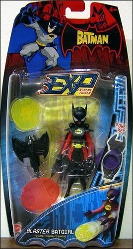 blaster batgirl  BATMAN SHADOW TEK ON CARD JLA RARE
