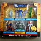 DC Universe INFINITE HEROES PRELUDE TO DOOMSDAY 6 figure set